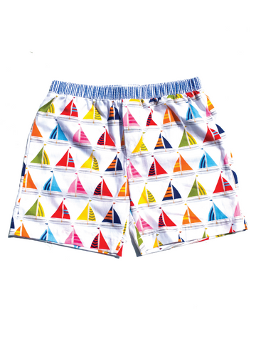 Candy Sail Boat Shorts
