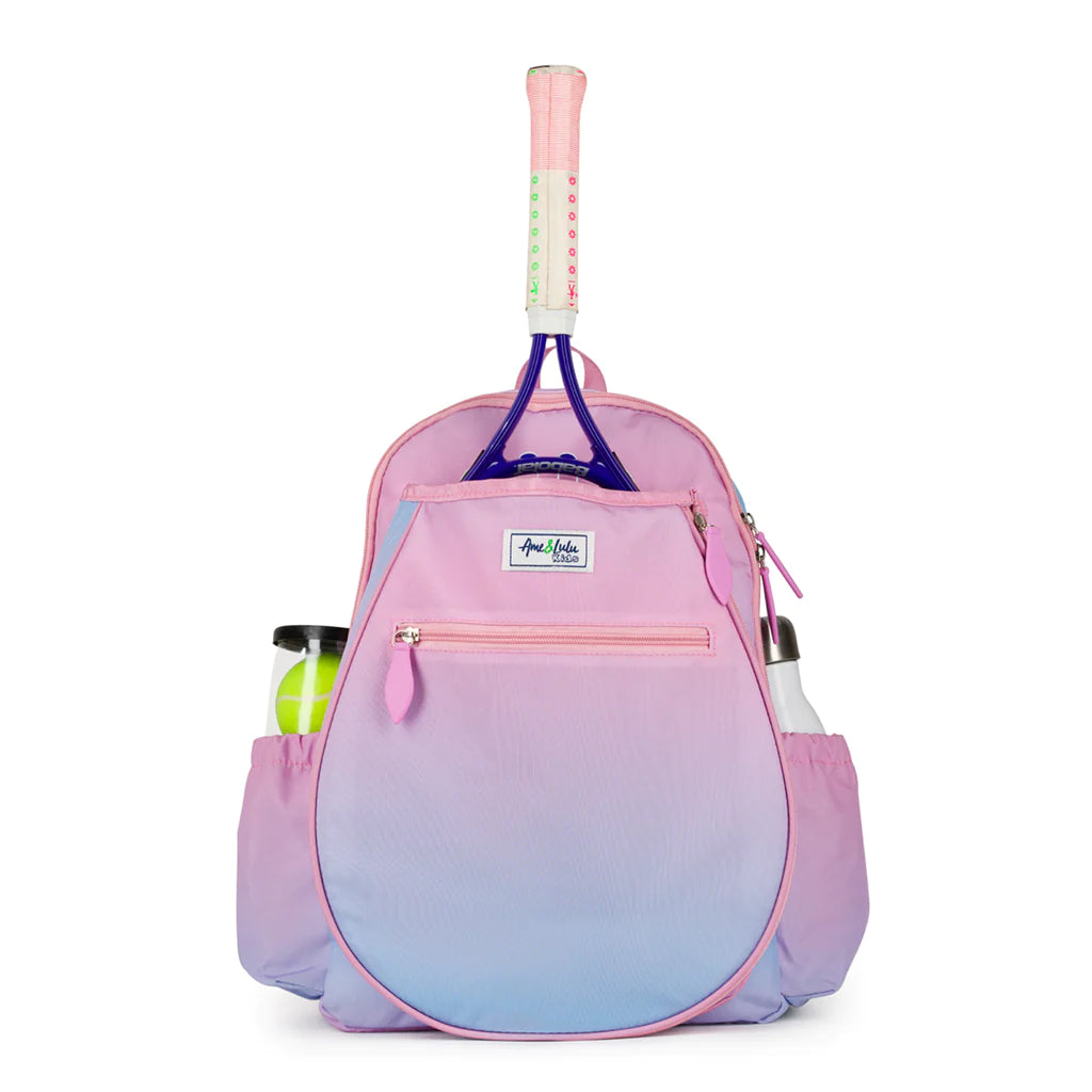 Pink & Blue Sorbet Tennis Backpack – monogramsonwebster