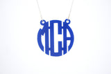 Acrylic Monogram Necklace