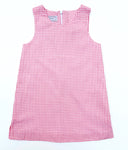 Coral Gingham Shift- 30% off!